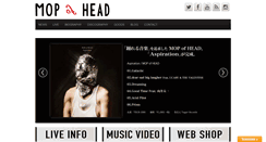 Desktop Screenshot of mopofhead.com